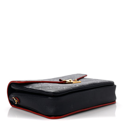 Louis Vuitton Empreinte Pochette Metis Marine Rouge 4 of 8