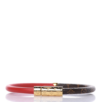 Louis Vuitton Monogram Confidential Bracelet 17 Coquelicot 3 of 4