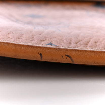 MCM Visetos Wristlet Zip Pouch Cognac 11 of 11