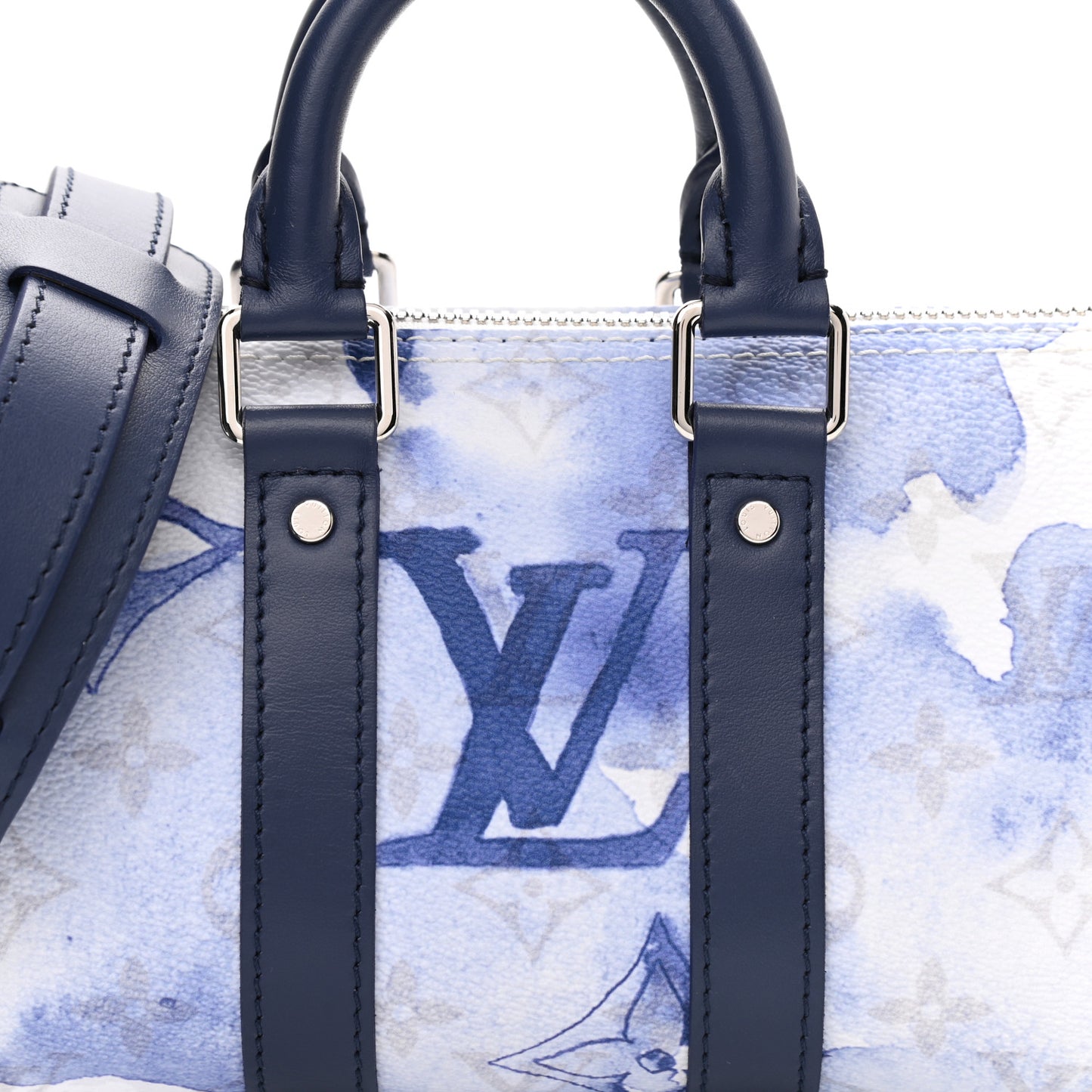 Monogram Watercolor Keepall XS Blue