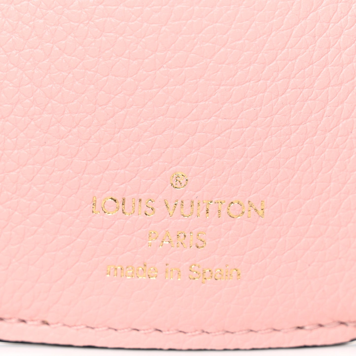 Calfskin Lockmini Wallet Black Cream Pink
