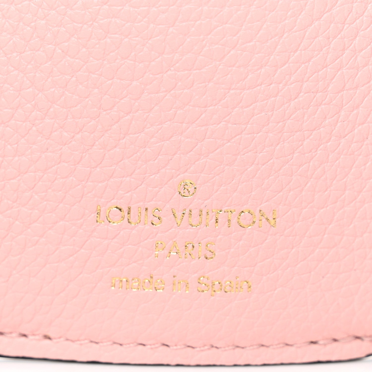 Louis Vuitton Calfskin Lockmini Wallet Black Cream Pink 6 of 7