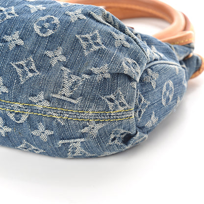 Louis Vuitton Monogram Denim Pleaty Blue 7 of 7