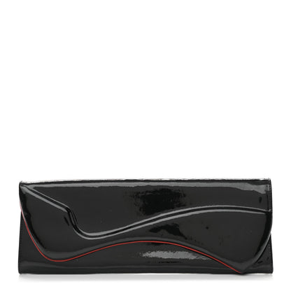 Christian Louboutin Patent Pigalle Clutch Black 1 of 7