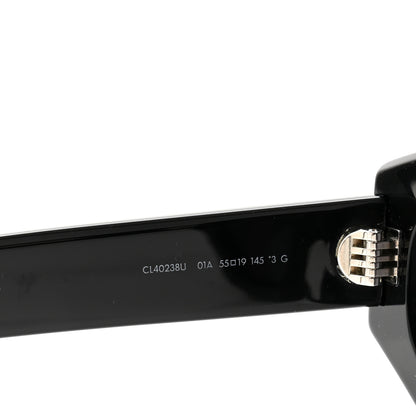 Celine Acetate Triomphe 01 Sunglasses CL 40238U Black 6 of 6