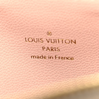 Louis Vuitton Pearlescent Lambskin Embossed Monogram Coussin PM Beige Rose 8 of 11