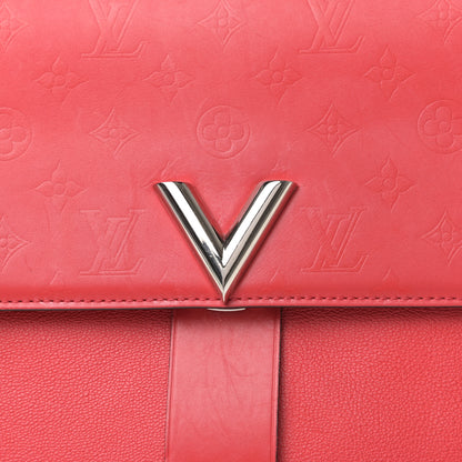 Louis Vuitton Cuir Plume Ecume Very One Handle Rubis 9 of 9
