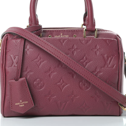 Louis Vuitton Empreinte Speedy Bandouliere 20 NM Raisin 8 of 12