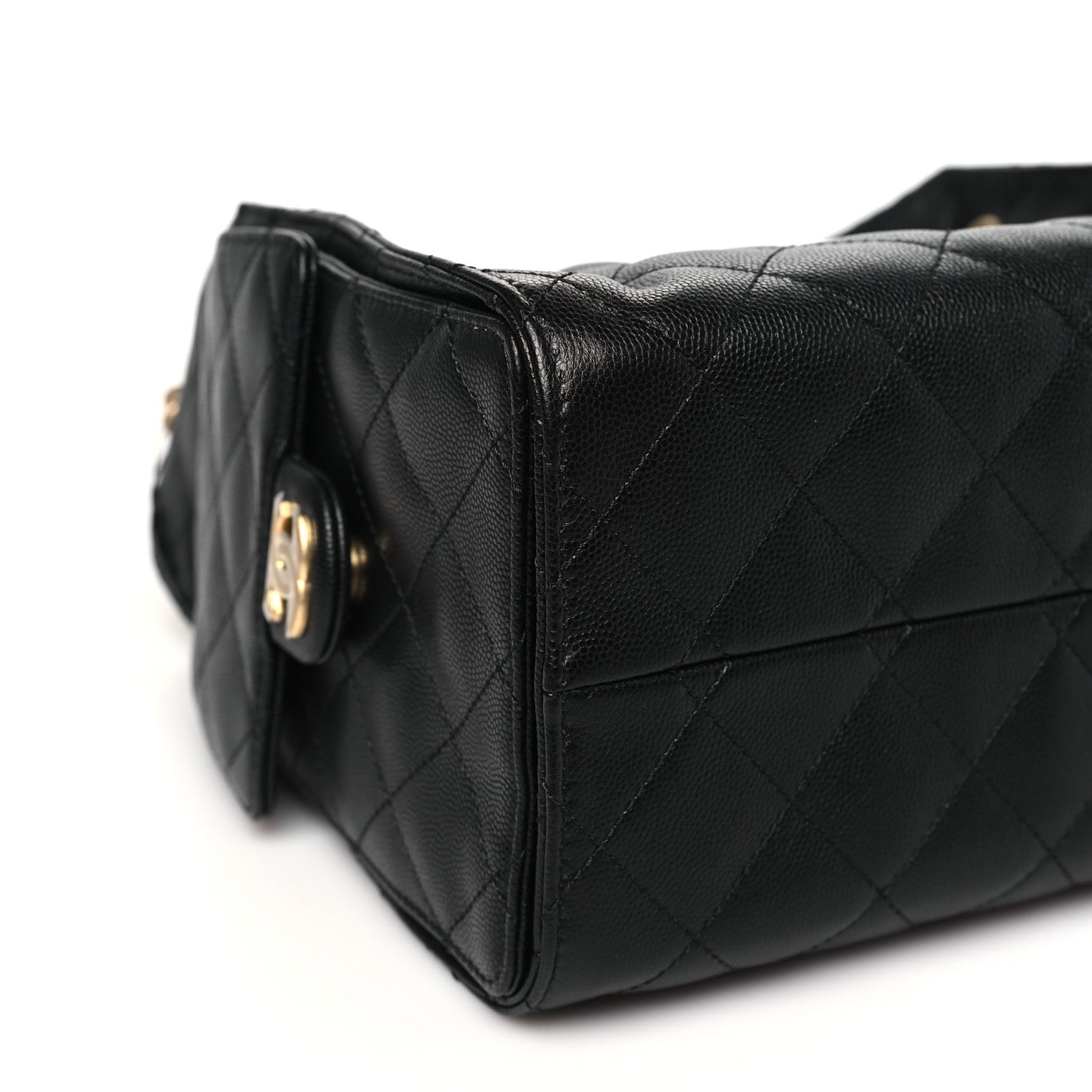 Chanel Caviar Quilted Small Chanel 25 Handbag Black 9 of 11
