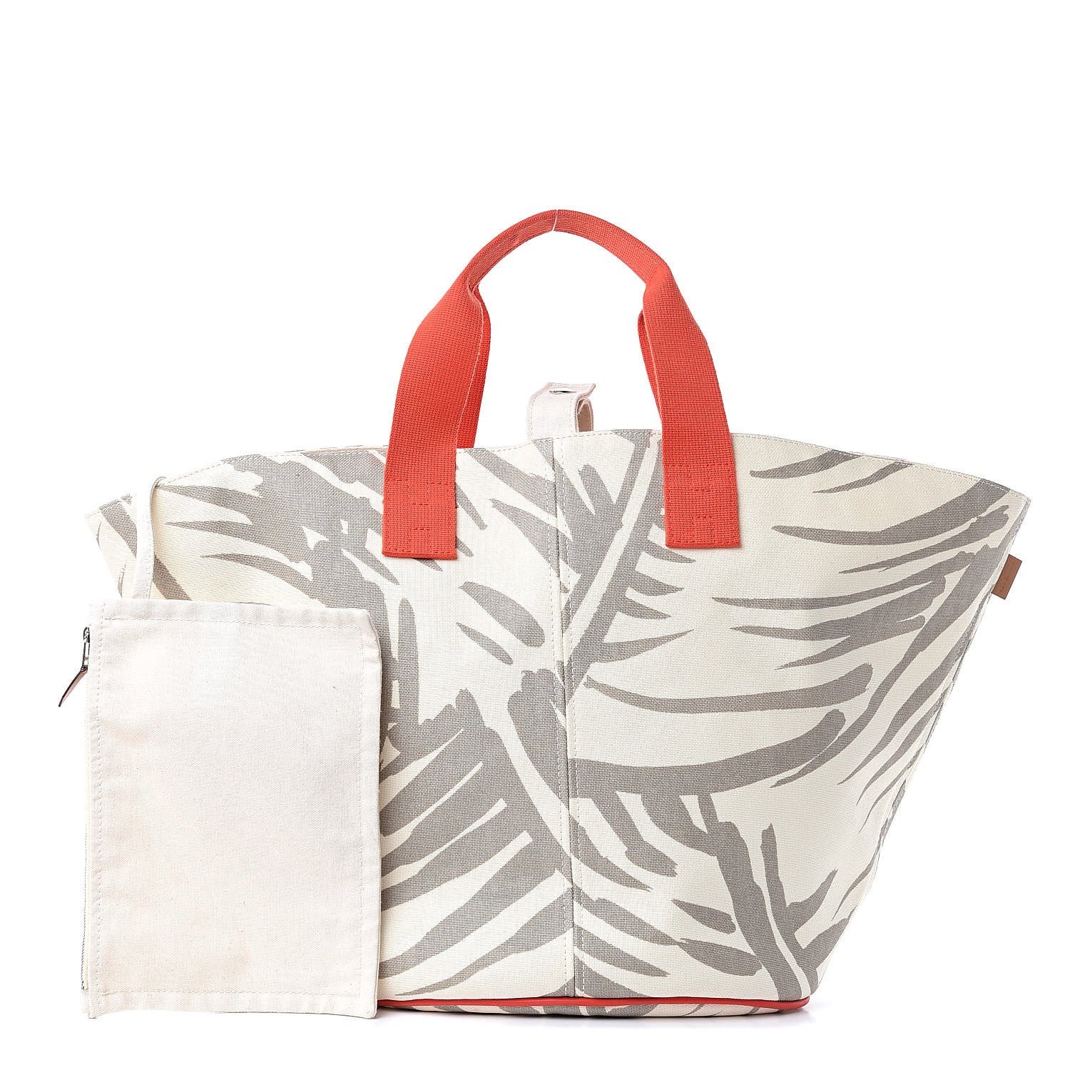 Hermes Toile Cabas Feuillage PM 1 of 11