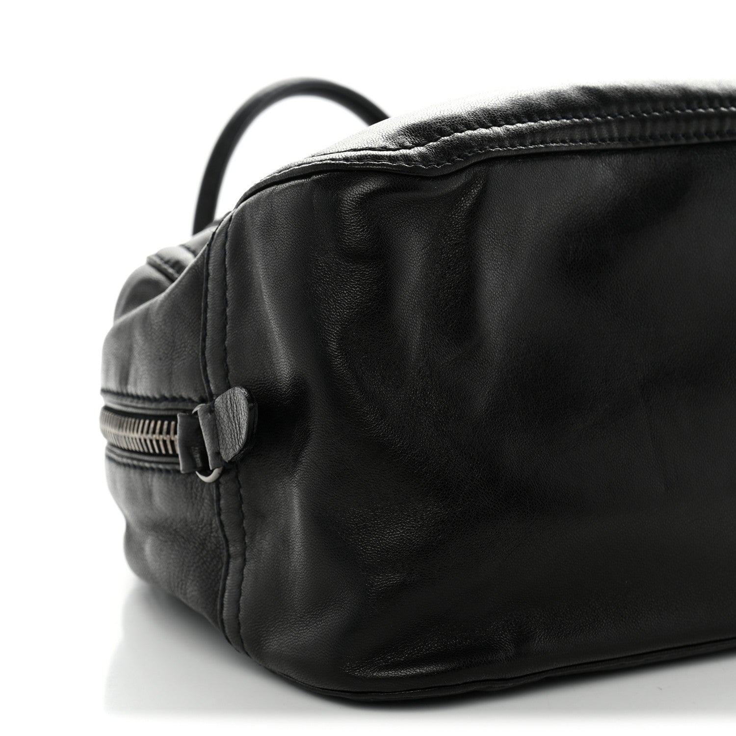 Prada Nappa Pocket Shoulder Bag Black 7 of 9