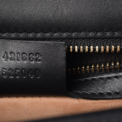 Gucci Calfskin Small Sylvie Shoulder Bag Black 8 of 9