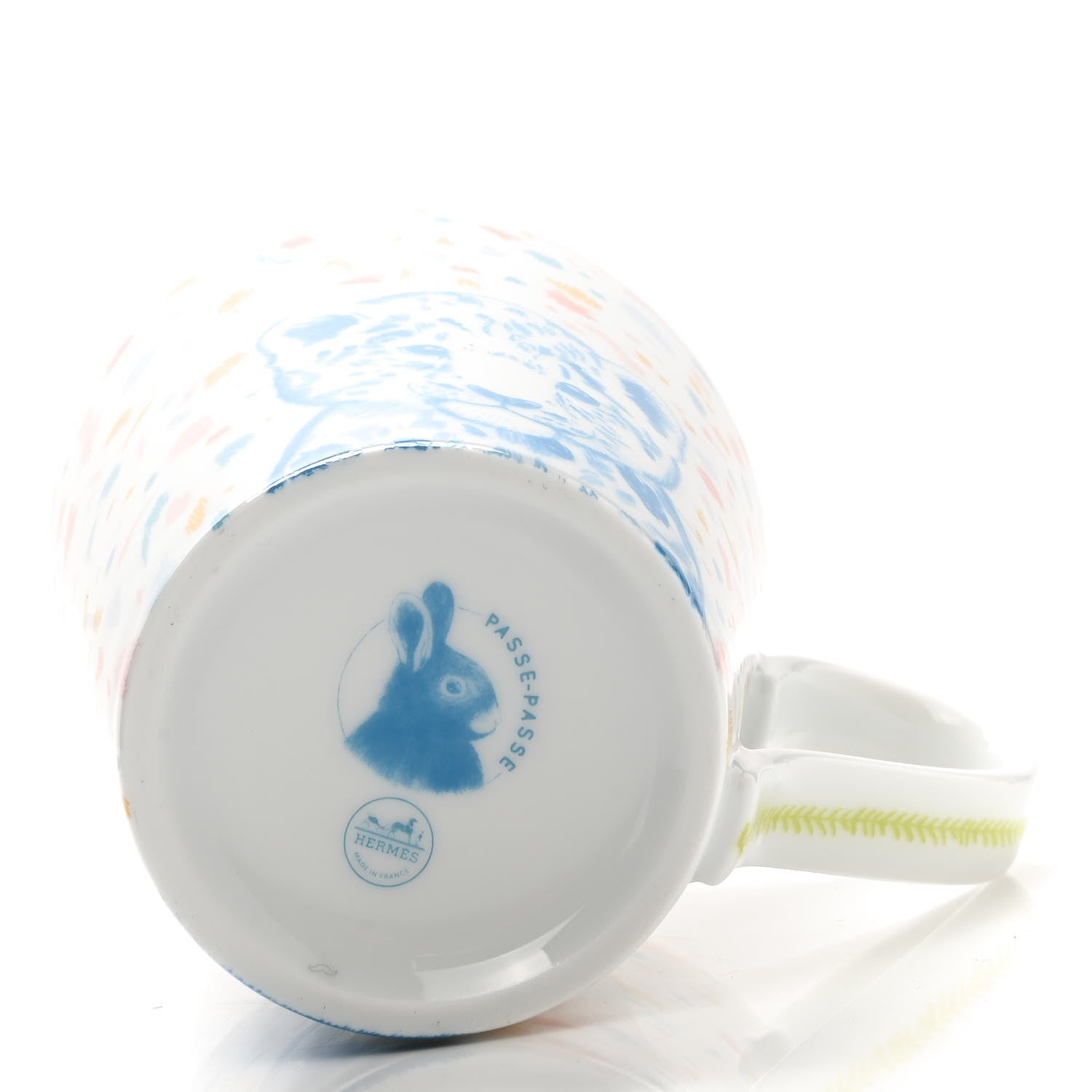 Hermes Porcelain Passe-Passe Mug Set of 2 4 of 8