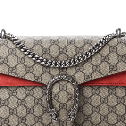 Gucci GG Supreme Monogram Small Dionysus Shoulder Bag Red 11 of 11
