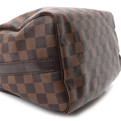 Louis Vuitton Damier Ebene Speedy Bandouliere 25 9 of 10