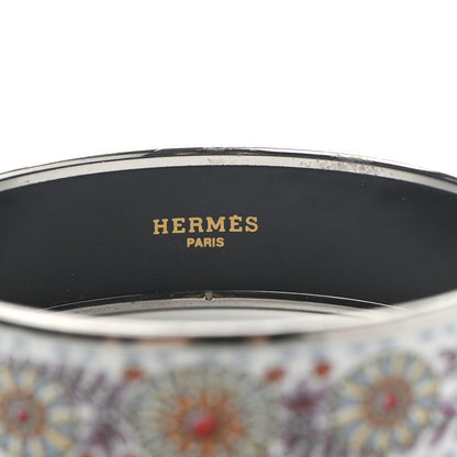 Hermes Enamel Printed Wide Bracelet 70 5 of 5