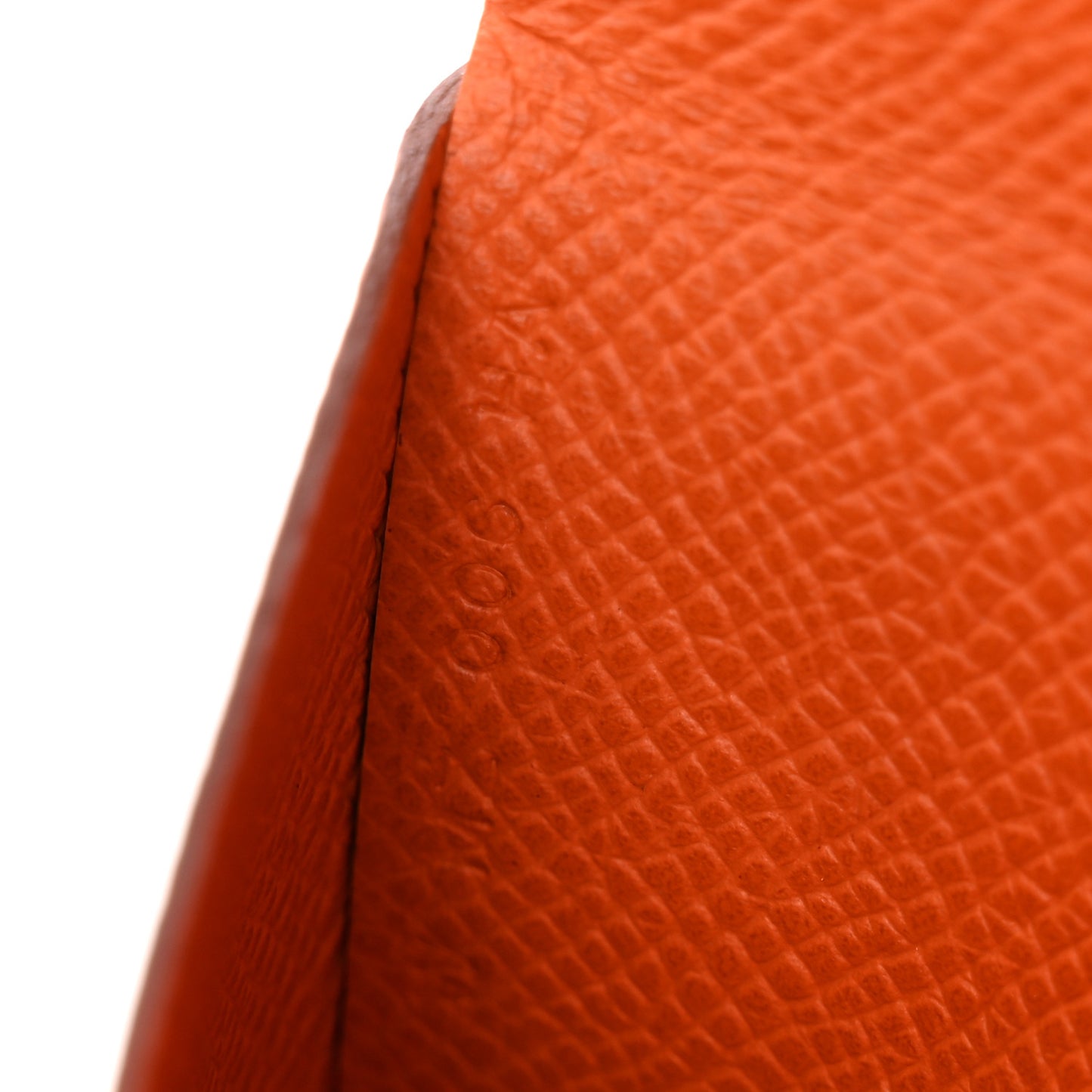 Epsom Calvi Duo Card Case Orange