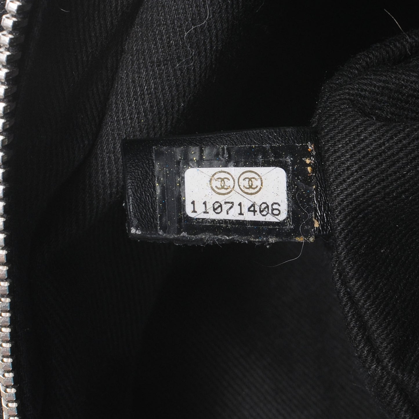 Calfskin Round Bowling Bag Black