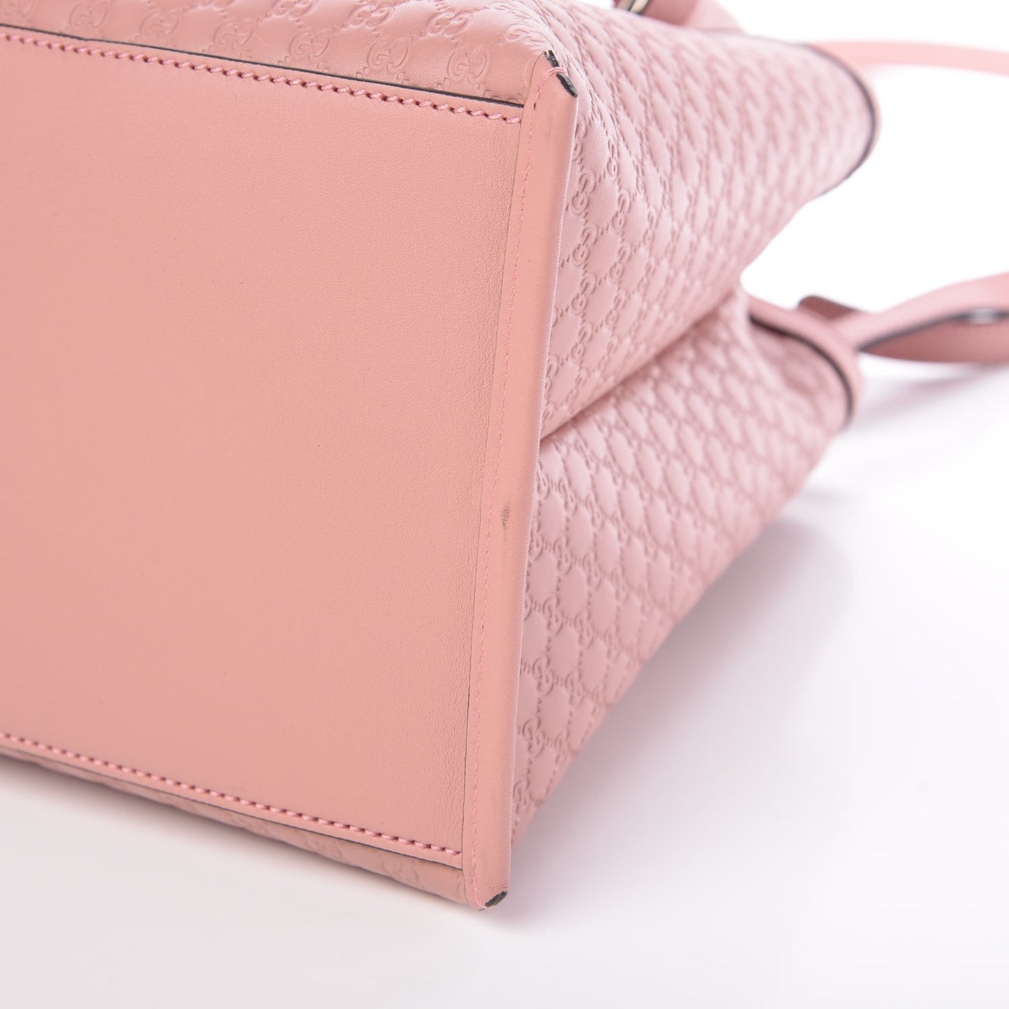 Soft Microguccissima Medium Tote Soft Pink