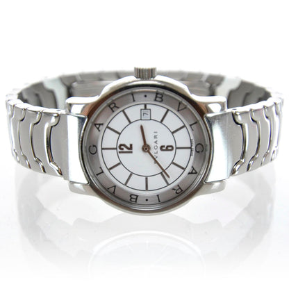 Bulgari Stainless Steel 29mm Solotempo Quartz Watch 1 of 6