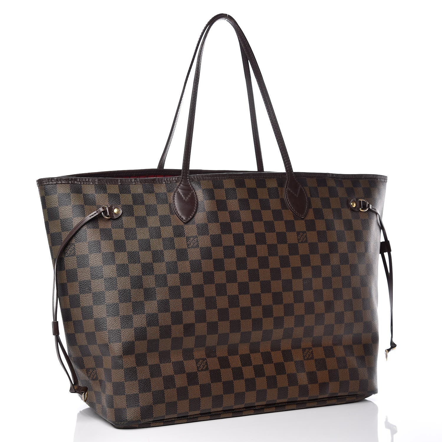 Louis Vuitton Damier Ebene Neverfull GM 3 of 21