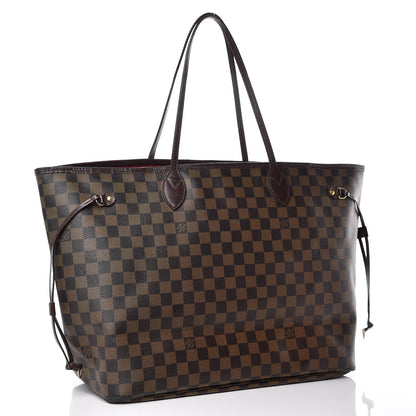 Louis Vuitton Damier Ebene Neverfull GM 3 of 21