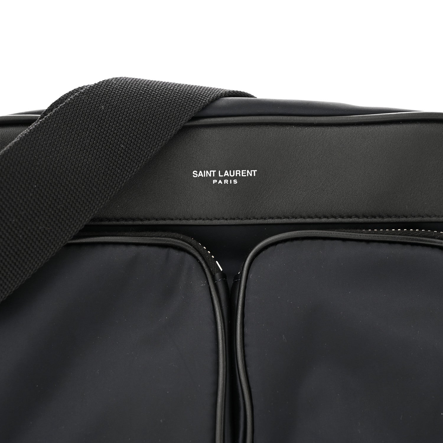 Saint Laurent Econyl Nylon City Camera Bag Navy Black 8 of 12