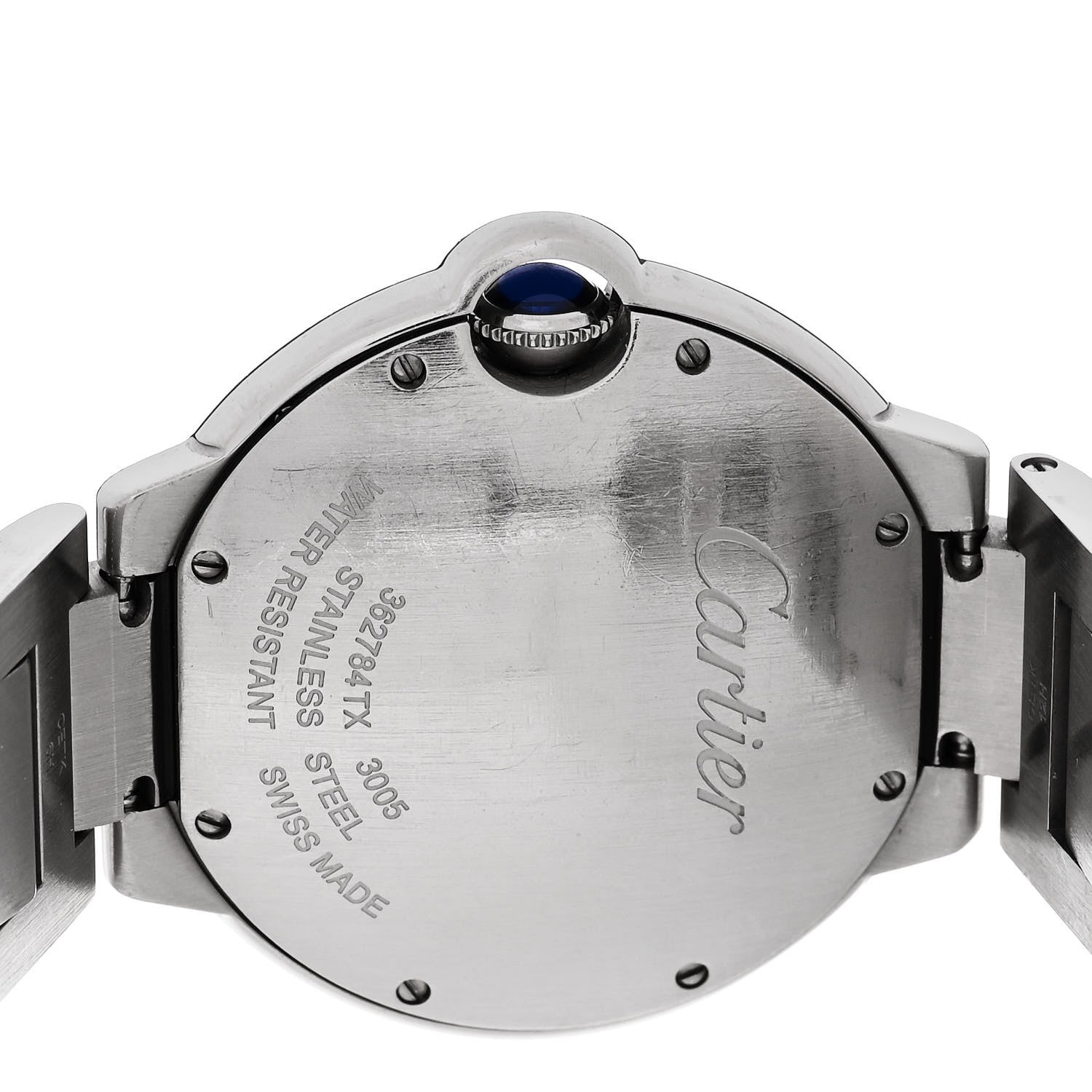Cartier Stainless Steel 36mm Ballon Bleu De Cartier Quartz Watch 4 of 5