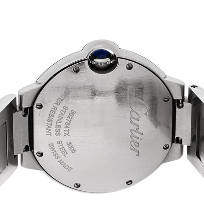 Cartier Stainless Steel 36mm Ballon Bleu De Cartier Quartz Watch 4 of 5