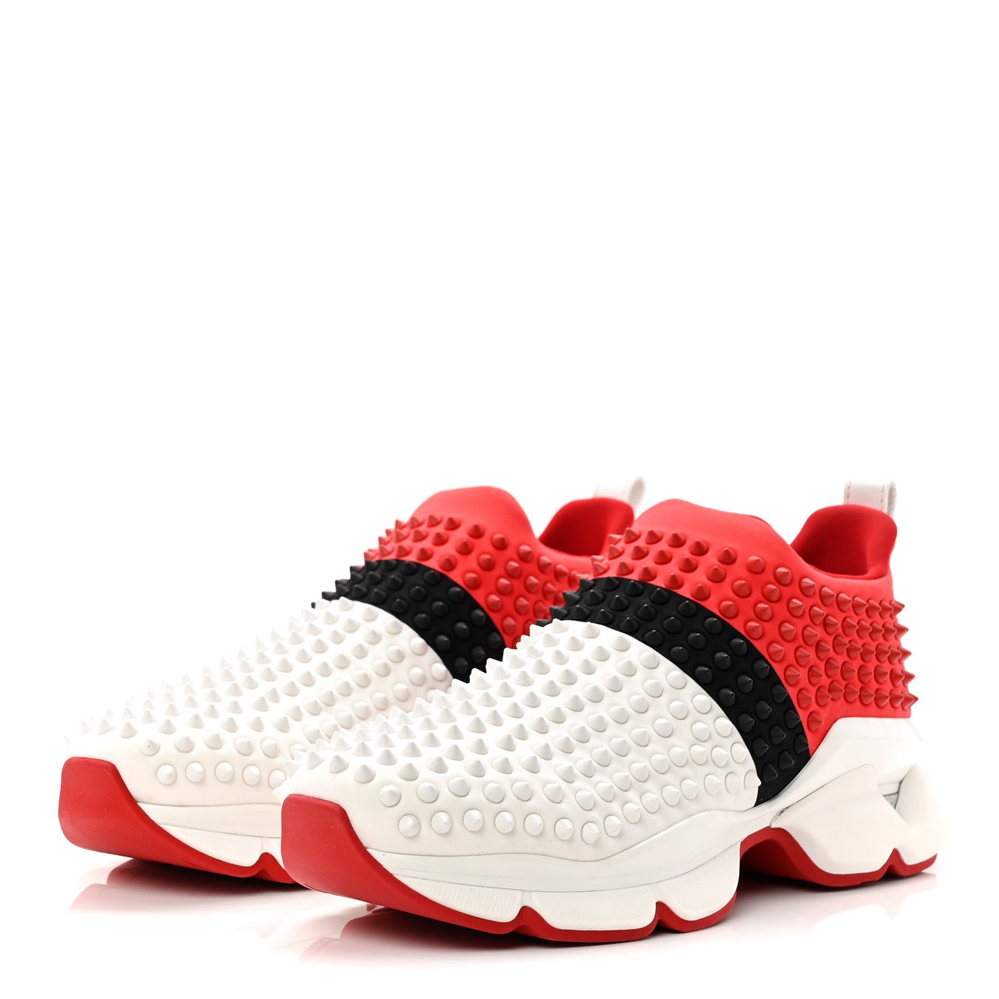 Neoprene Mens Tricolore Spike Sock Flat Sneakers 41 Version Multi