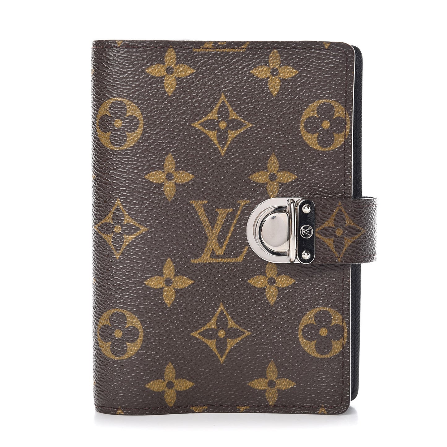 Monogram Koala Small Ring Agenda Cover Black