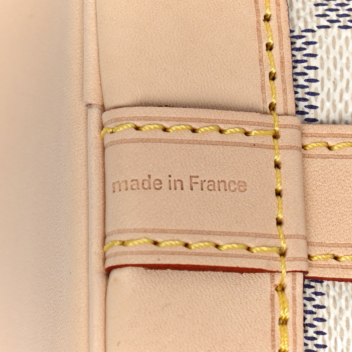 Louis Vuitton Damier Azur Noe BB 7 of 10