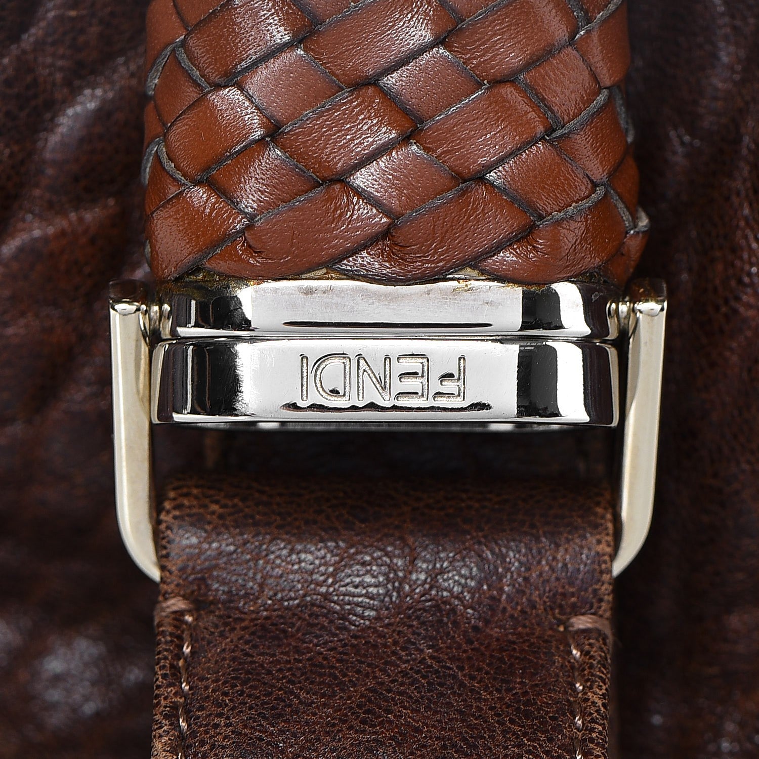 Fendi Nappa Nuvolata Spy Cognac 9 of 21