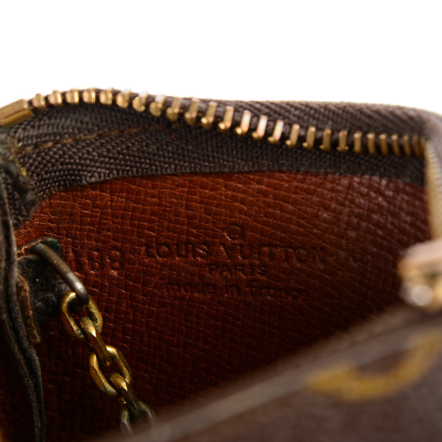 Monogram Key Pouch