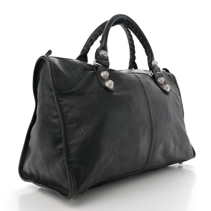 Balenciaga Agneau Giant 21 Silver Hardware Work Black 4 of 13