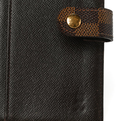 Louis Vuitton Damier Ebene Small Ring Agenda Cover 11 of 16
