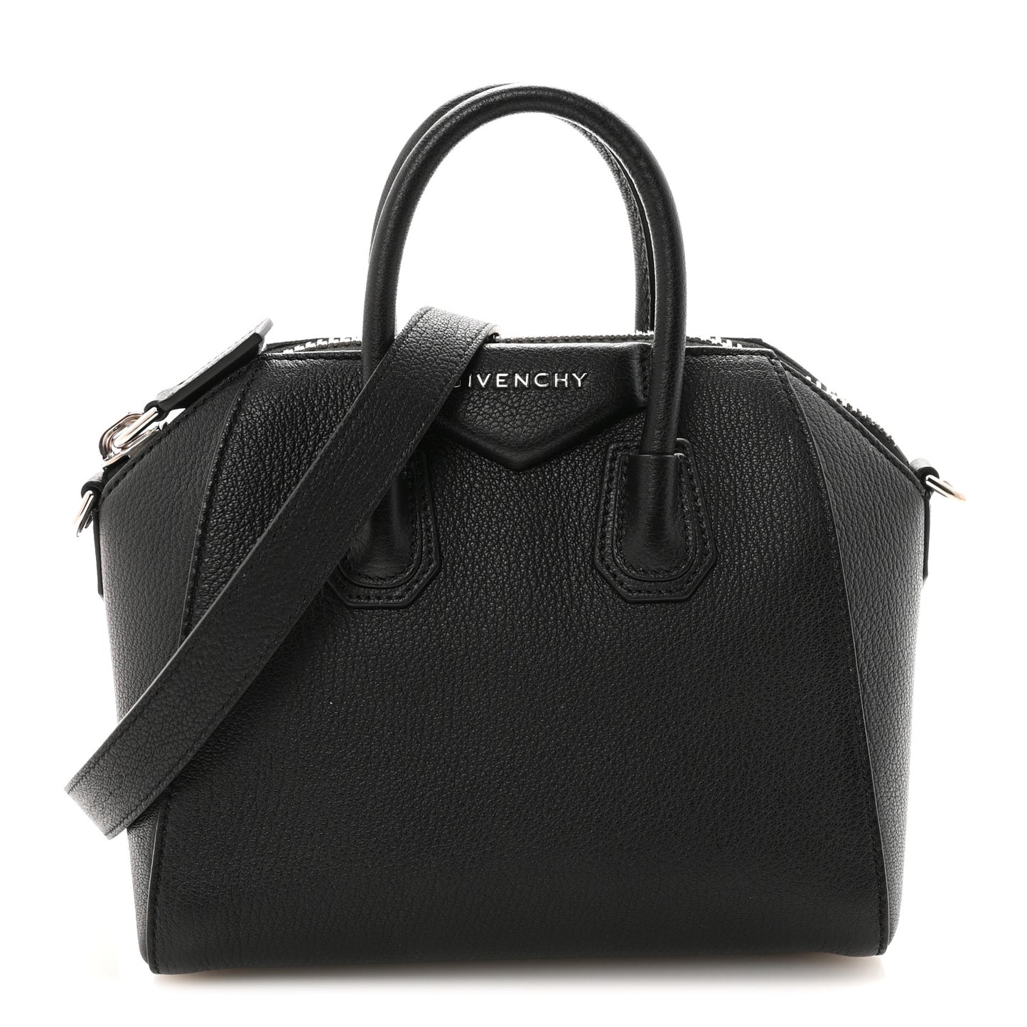 Sugar Goatskin Mini Antigona Black