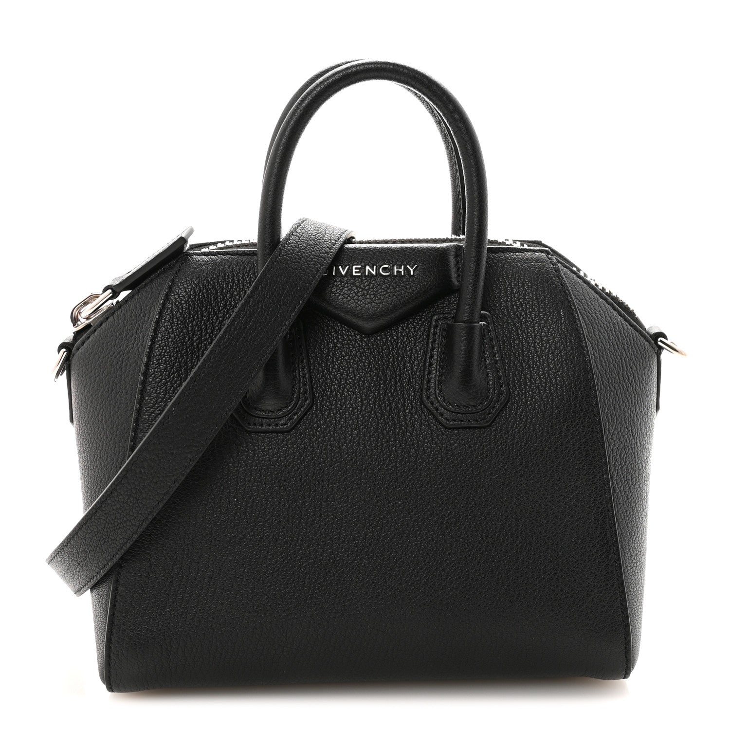 Givenchy Sugar Goatskin Mini Antigona Black 1 of 9