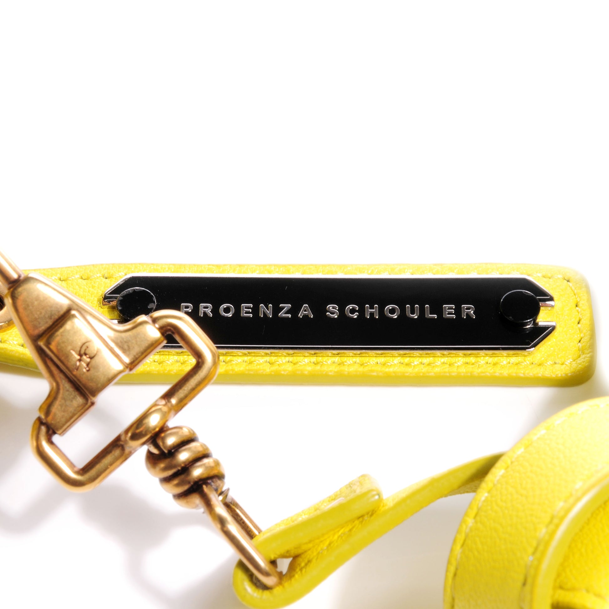 Proenza Schouler Lambskin PS1 Medium Satchel Sunshine 10 of 10