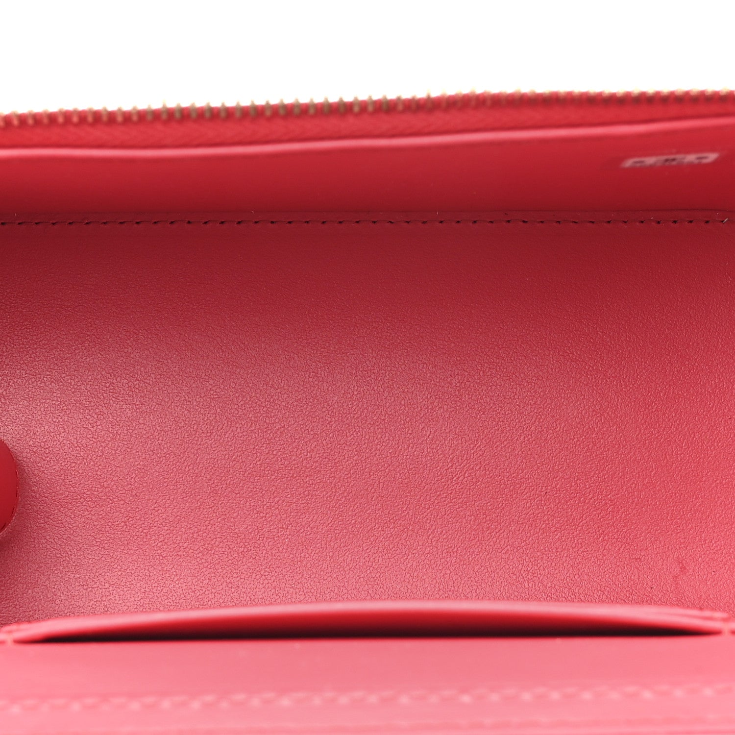 Chanel Caviar Quilted Small Vanity Case With Chain Red 5 of 11