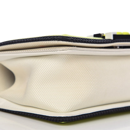 Chanel Canvas Quilted Small Fluo Boy Flap White Black Yellow 9 of 12