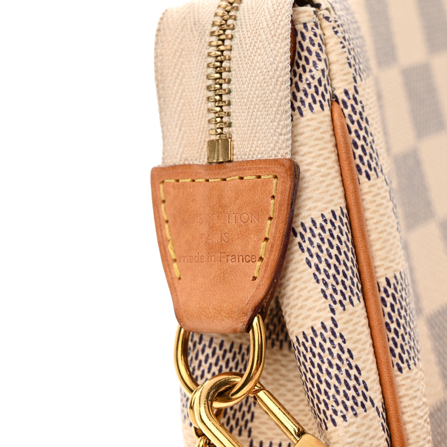 Louis Vuitton Damier Azur Eva Clutch 6 of 14