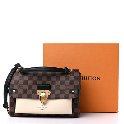 Louis Vuitton Damier Ebene Vavin PM Creme 9 of 9