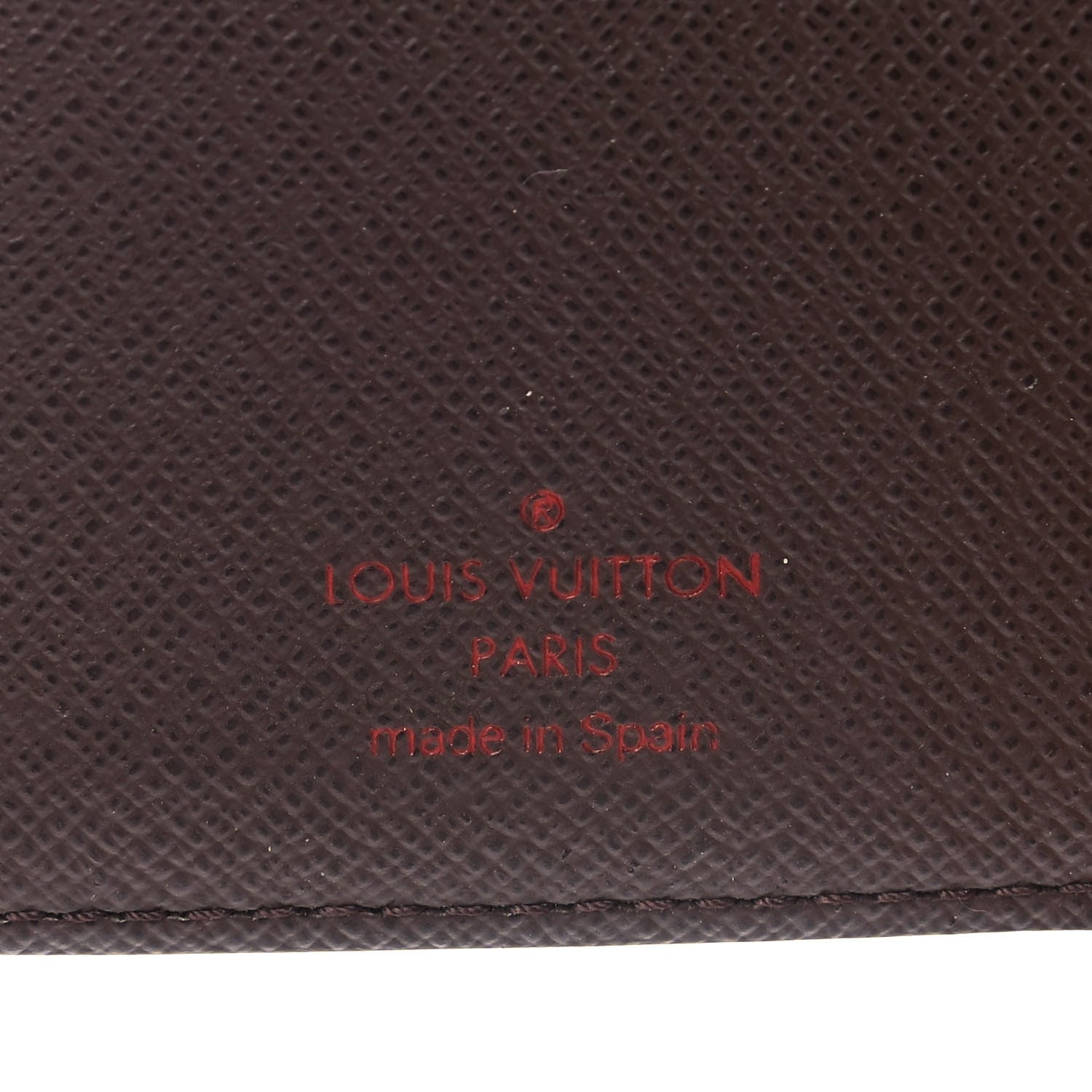 Louis Vuitton Damier Ebene Small Ring Agenda Cover 6 of 8