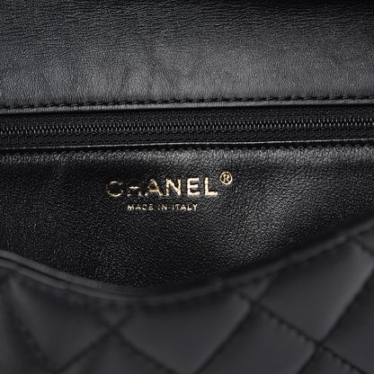 Chanel Aged Calfskin Quilted Reissue 2.55 Clutch Black 6 of 9