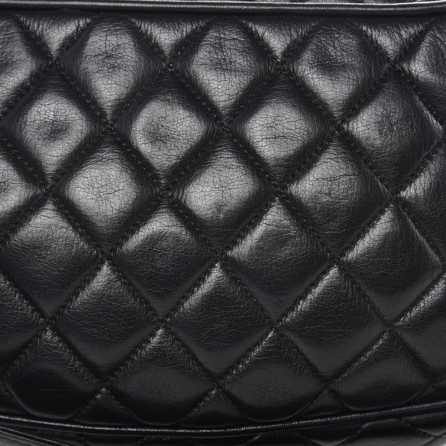 Chanel Calfskin Quilted Waist Bag Black 11 of 12