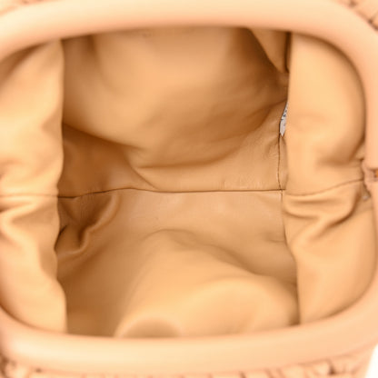 Bottega Veneta Nappa Intrecciato The Mini Pouch Almond 5 of 10