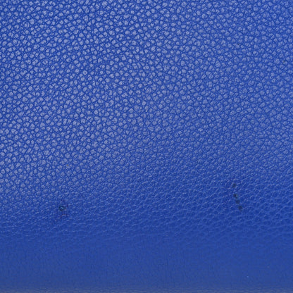 Saint Laurent Grained Calfskin Baby Sac De Jour Royal Blue 12 of 13