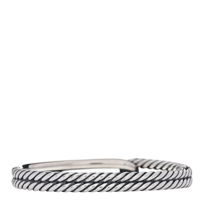 David Yurman Sterling Silver 10mm Single Loop Labyrinth Bracelet 2 of 3