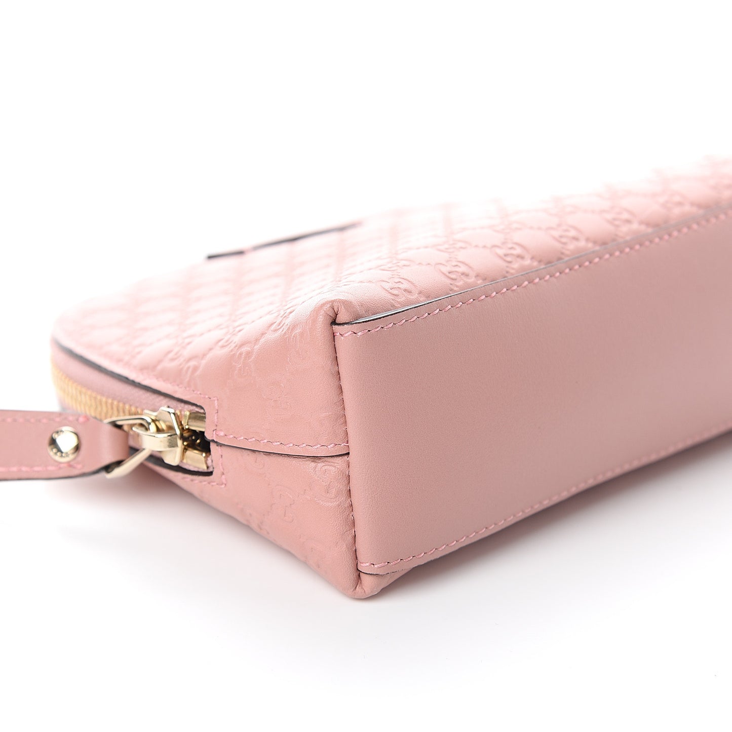 Microguccissima GG Pouch Cosmetic Case Soft Pink